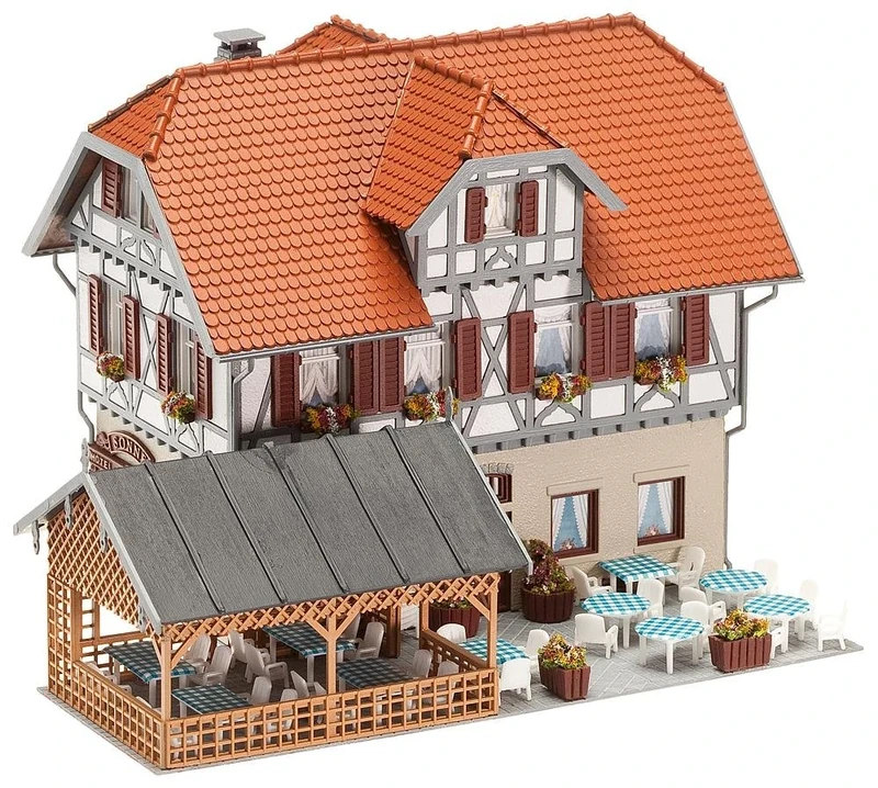 Faller Rural Inn Gasthaus Sonne mit Laube TOY_BUILDING for Children