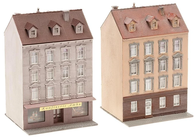 Faller Town Houses (2) Building Kit II N Gauge 232311