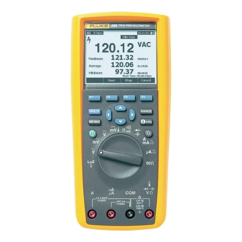 FLUKE-289/EUR,TRUE-RMS INDUSTRIAL LOGGING MULTIMETER WITH TRENDCAPTURE, EUROPE