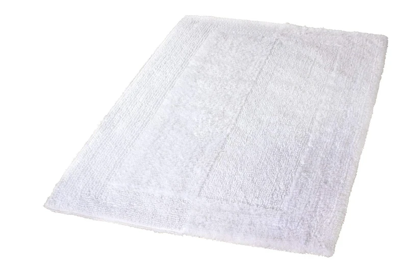 Kleine Wolke 70 x120 cm 100 Percent Cotton Bath Rug, Snow White