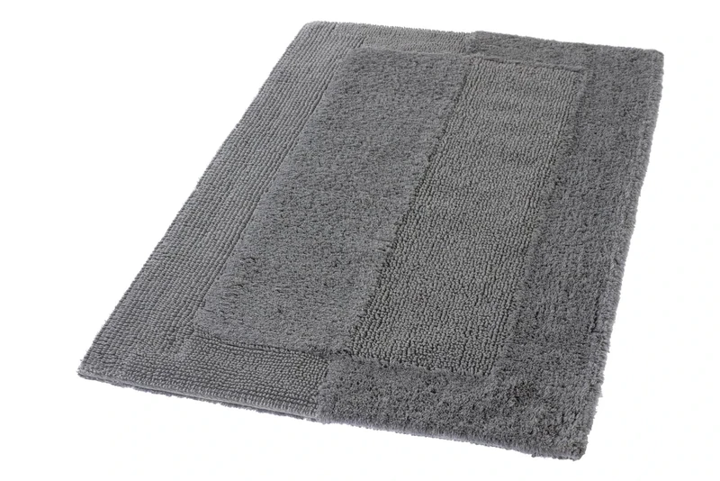 Kleine Wolke 100 Percent Cotton Bath Rug, Slate
