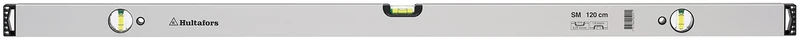 Hultafors | SM 120 Aluminium DIY Spirit Level | 2 Vials | 1200mm Length