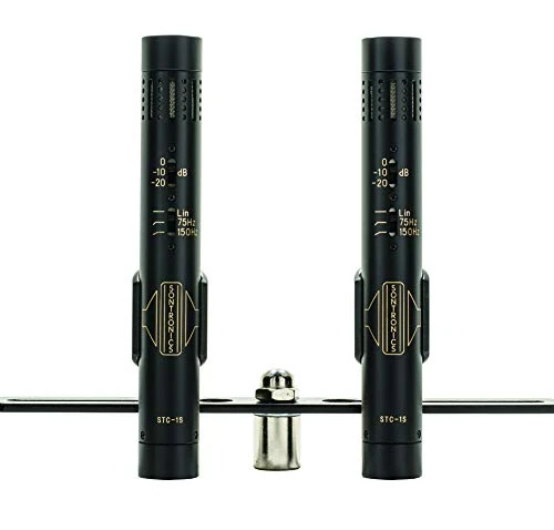 Sontronics STC-1S Pencil Condenser Microphone Pair - Black - Lifetime Microphone Warranty
