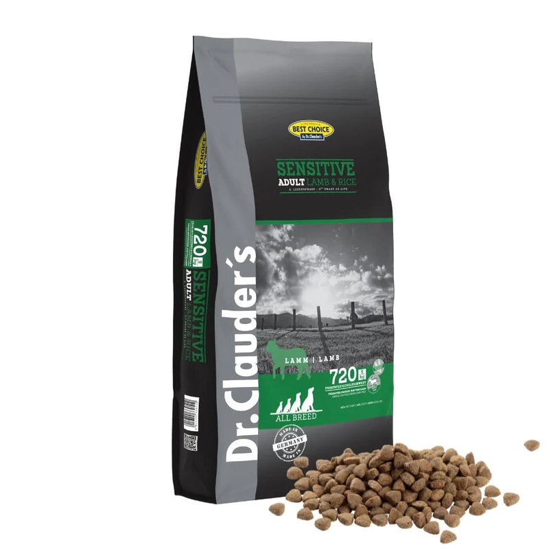 Dr.Clauder´s Dog Lamb & Rice, Pack of 1 (1 x 12.5 kg)