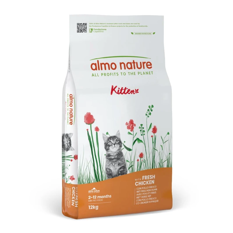 Almo Nature Life Maintenance Adult Cat Kibble - 12kg Bag