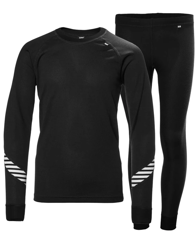 Helly Hansen Men's Hh Dry Long Sleeve T Shirt, Black, 10 UK