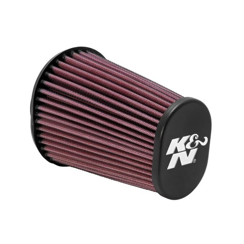 K&N Universal Clamp-On Air Filter: High Performance, Premium, Engine Filter: Flange Diameter: 2.4375 In, Filter Height: 6 In, Flange Length: 0.625 In, Shape: Oval Straight, RE-0960