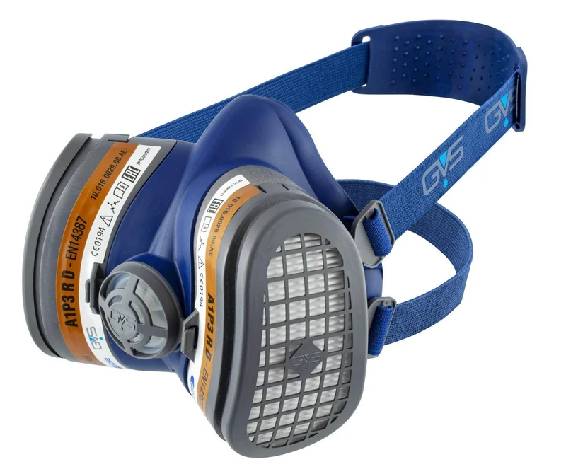 GVS Masque SPR338 Elipse avec filtres A1P3 pour gaz organiques et poussières, S/M