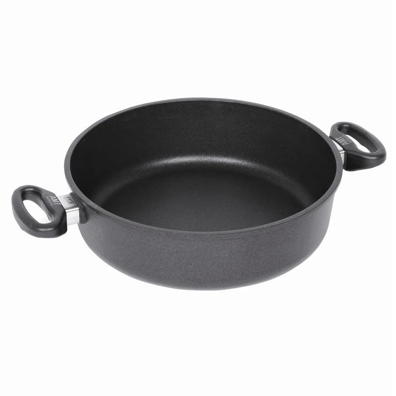 AMT Gastroguss Cast Aluminium Casserole Pot - 28 cm, Induction Safe - Image 1