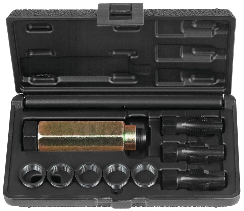 KS Tools 150.5090 THREADfix set M18 x 1.5 for lambda sensors 9 pcs