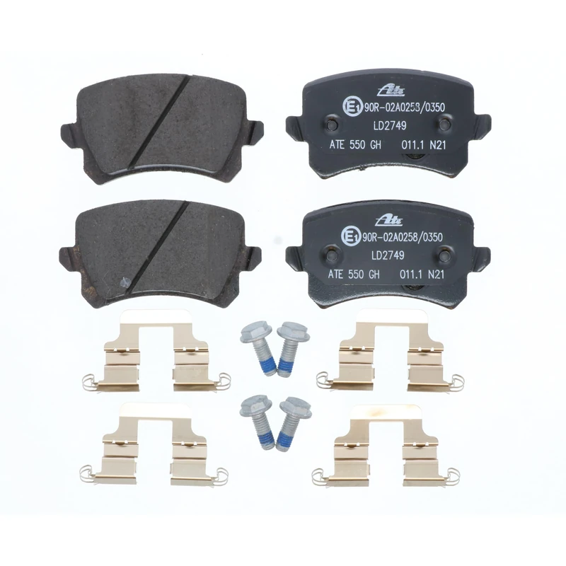 ATE 13047027492 Ceramic Disc Brake Pad Set - Rear Axle - Image 1
