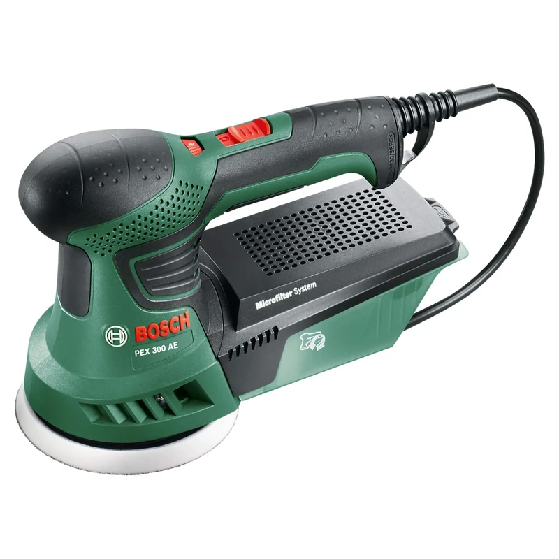 Bosch Home and Garden Universal, PEX 300 AE, Orbital Sander, 270 watts, 230 volts, Diameter 125 mm, Green