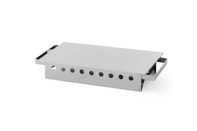 Hendi Dish Warmer 2 Burners - Anodized Aluminium Hotplate