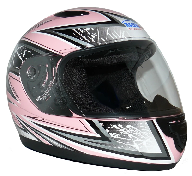 protectWEAR Children motorcycle helmet pink SA03 Size S