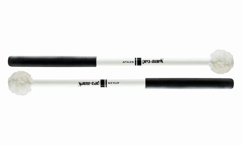 Promark Aluminum Shaft ATA2S Puff Cover on Felt Head Tenor Mallet