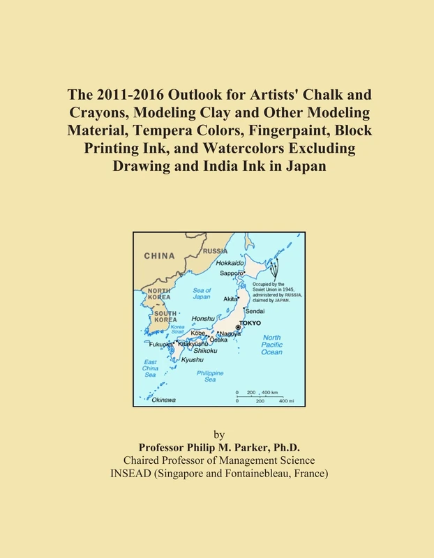 The 2011-2016 Outlook for Artists' Chalk and Crayons, Modeling Clay and Other Modeling Material, Tempera Colors, Fingerpaint, Block Printing Ink, and ... Excluding Drawing and India Ink in Japan