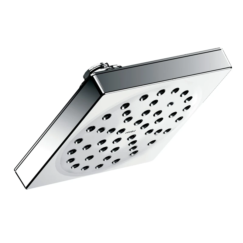 Moen S6340 90 Degree 6" Single-Function Showerhead with Immersion Technology at 2.5 GPM Flow Rate, Chrome
