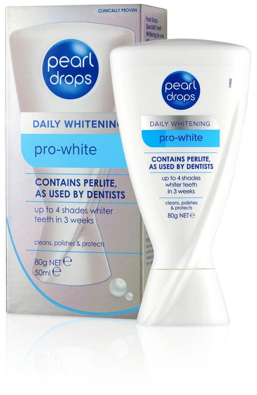 Pearl Drops Pro White 4D Toothpaste - Clinically Proven Whitening