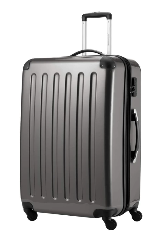 HAUPTSTADTKOFFER® · Hard-Side Suitcase Titan high Gloss · Dimension ca. 75 x 52 x 32 cm + 4 cm Volume Expansion · max. 130 Liter Volume