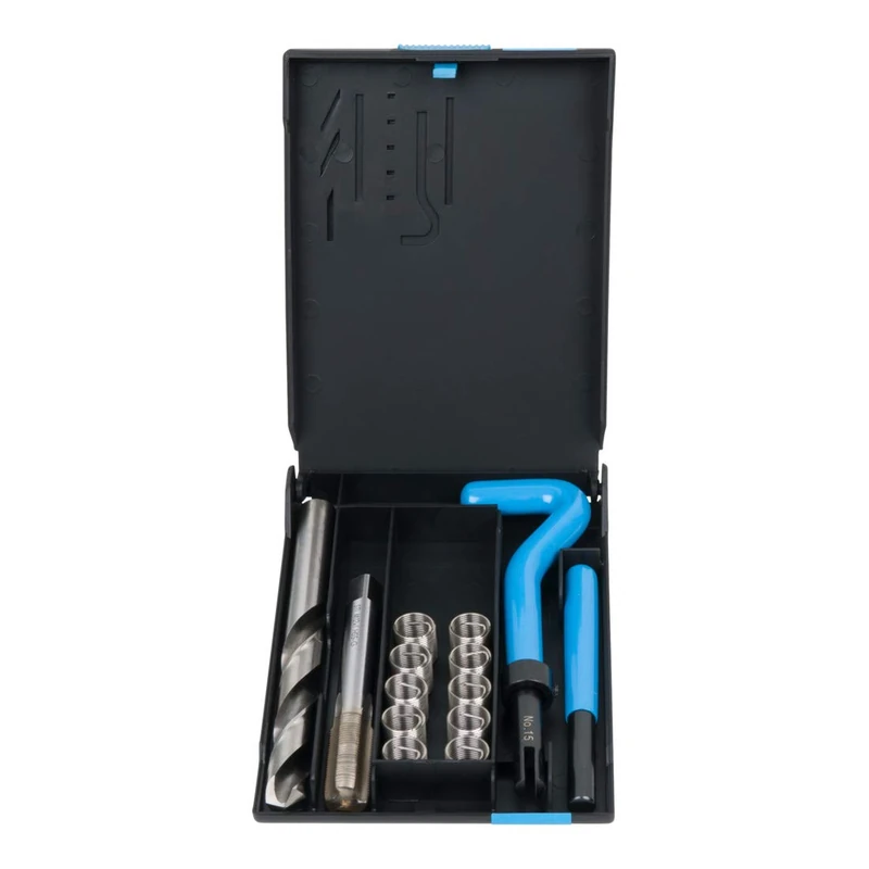 KS Tools 150.6100 Stainless Steel Thread Repair Set