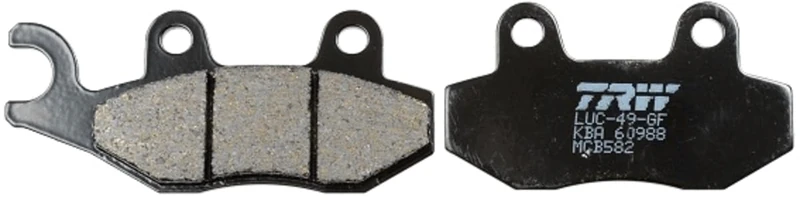 TRW/Lucas MCB582 Disk Brake Pads Organic with German Vehicle Type Approval