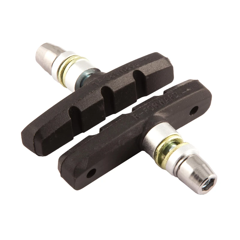 Clarks 25 Pairs of MTB/Hybrid V-Brake Replacement Brake Pads - 70mm Threaded V-Type Brake Pads for Cantilever Brake Systems & More