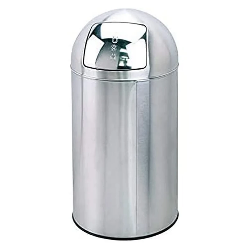 SARO 399 1024 Ad 253 WASTE BIN WITH PUSH TOP, 35 Litres