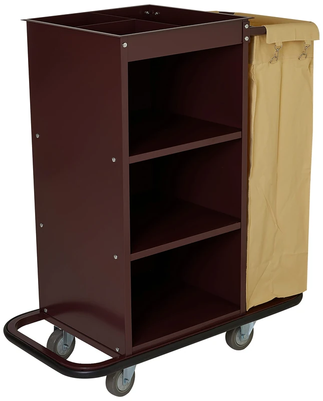 Saro AF 260 Indoor Service Trolley, Metal, Brown, 45 x 83 x 112 cm