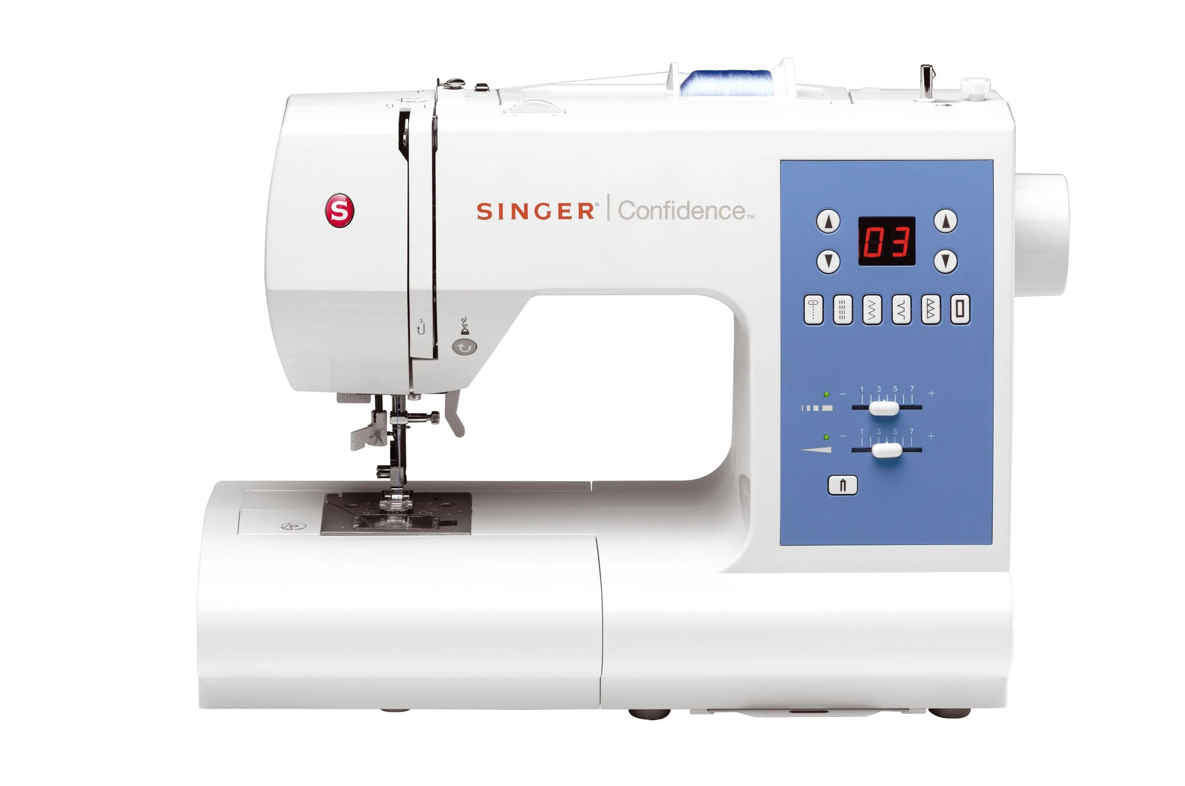 Singer Confidence 7465 Sewing Machine Blue