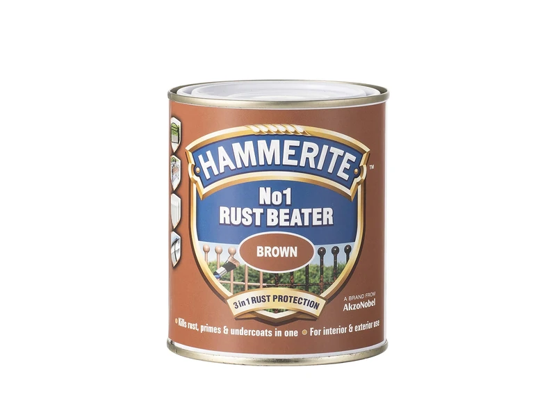 Hammerite 5092813 2.5L No.1 Rust Beater - Dark Brown