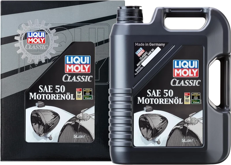 Liqui Moly Classic Motoroil SAE 50, 5.0 liters, Mineral motor oil