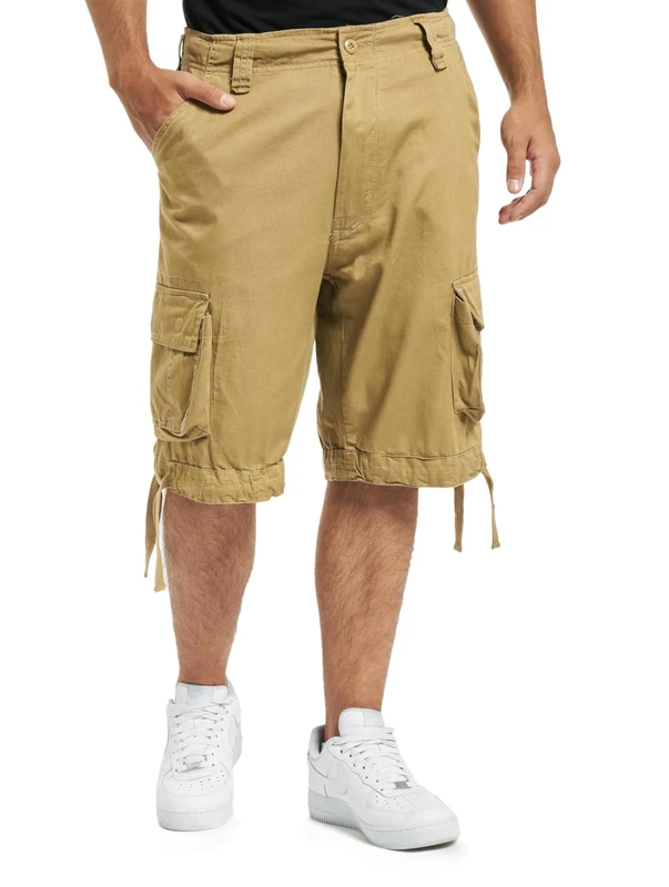 BRANDIT Gladiator Vintage Premium Cargo Short (Farben wählbar), Beige L - Image 1