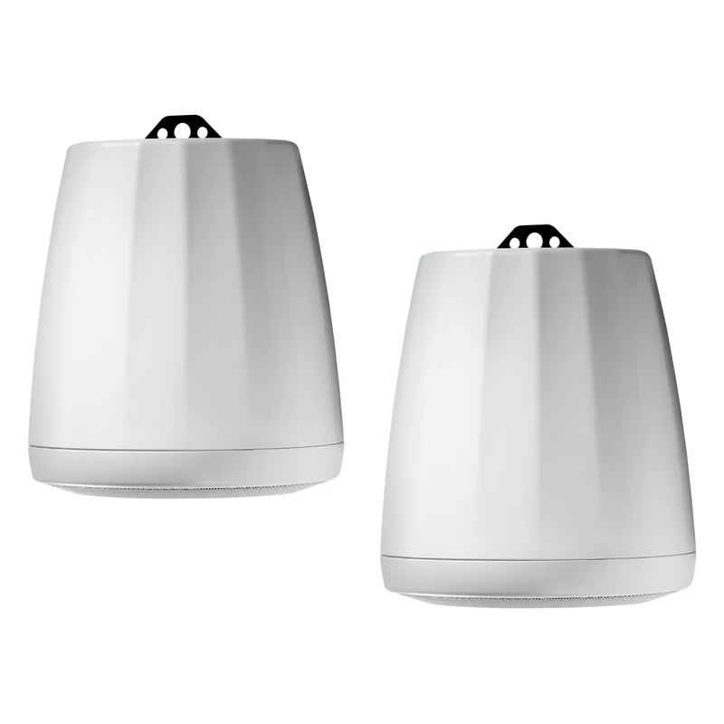 JBL Professional C65P/T-WH Compact Full-Range Hanging Pendant Speaker, 8 Ohm or 70V, 5.25-Inch. White, Sold as Pair