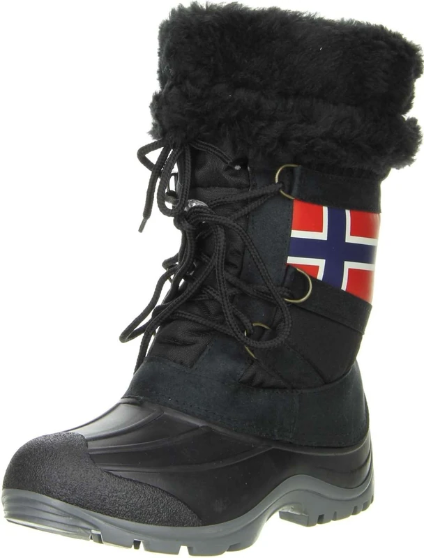 San Bernardo 80-Getty Boots Womens Black Schwarz/Schwarz Size: 5 (38 EU)