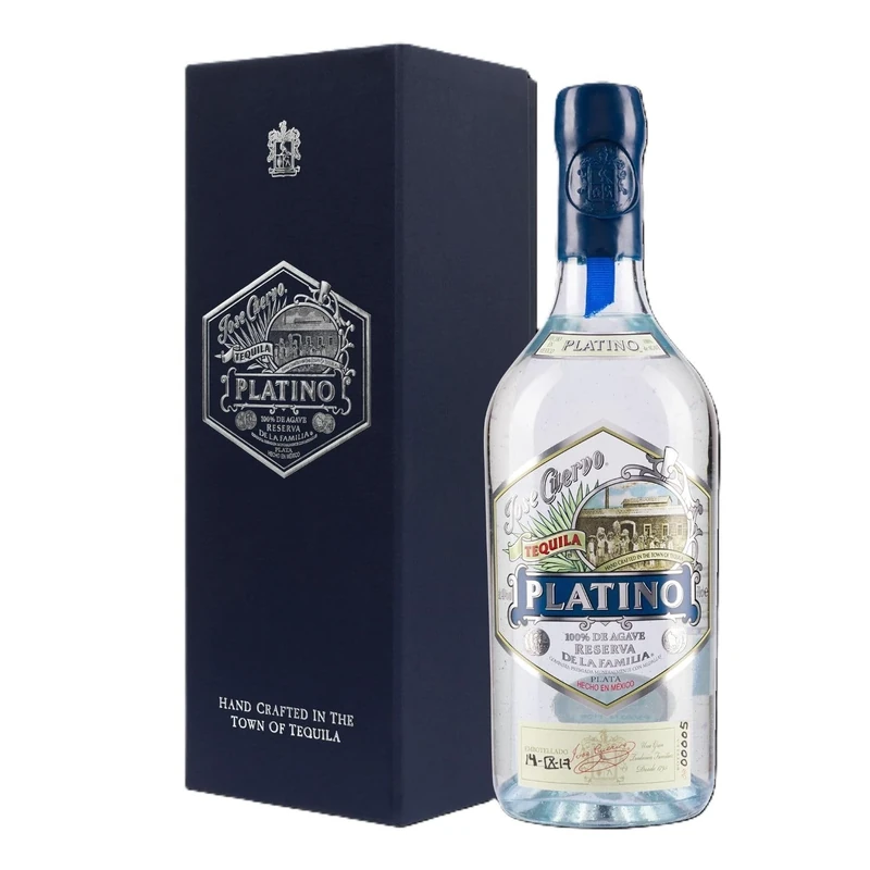Jose Cuervo Reserva De La Platino 100 Percent Agave Tequila 70 cl + Gift Box