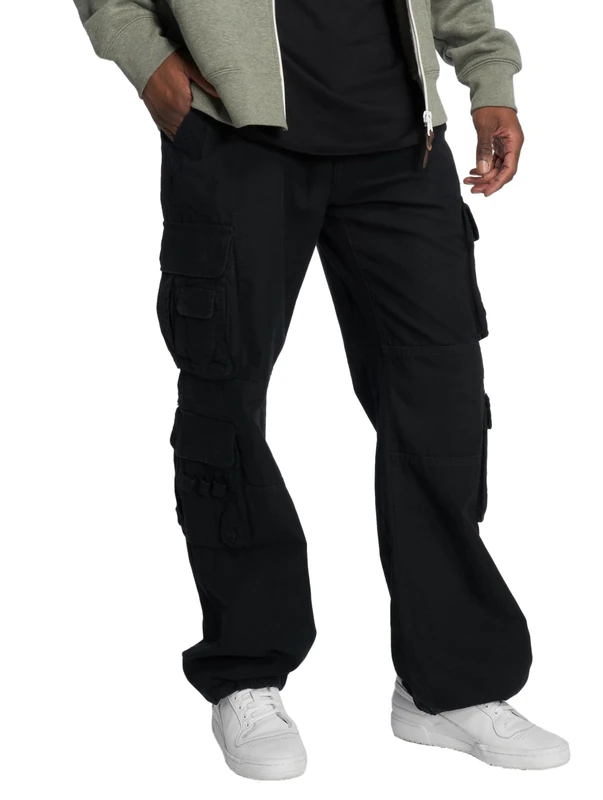 Brandit Pure Vintage Pants, Farbe: Black, Größe: S