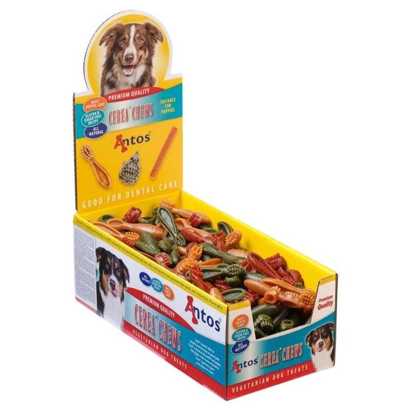 Antos Toothbrush Vegetable Dog Treats, Mini, 1 x 60