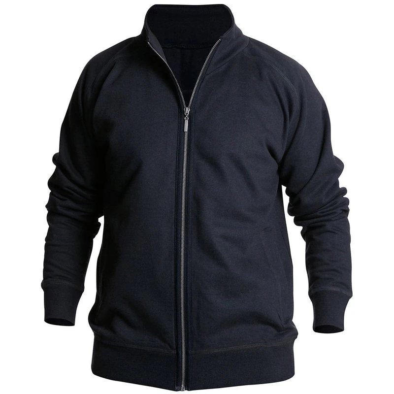 Blakläder 334910488600S Size Small Sweatshirt with Zipper - Navy Blue