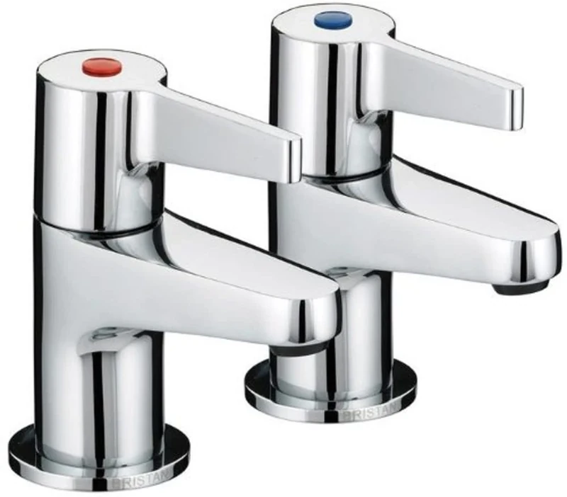 Bristan DUL 3/4 C Design Utility Lever Bath Taps - Chrome Plated