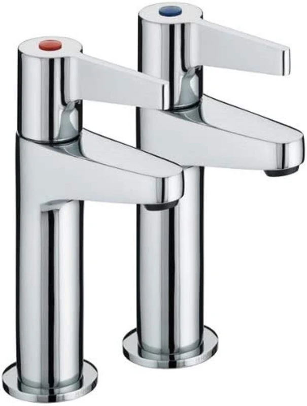 Bristan DUL HNK C Design Utility Lever High Neck Chrome Plated Kitchen Taps