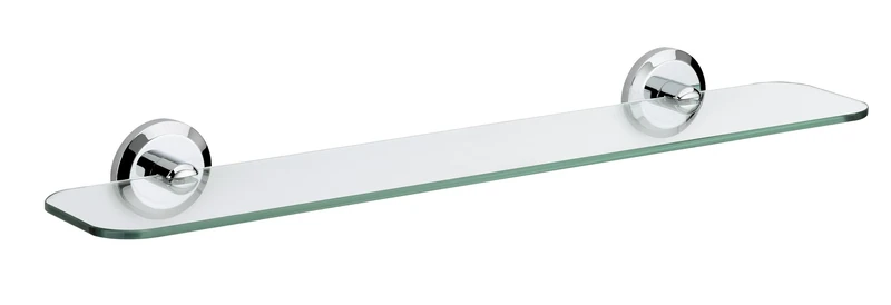 Bristan SO SHELF C Solo Glass Shelf - Chrome Plated