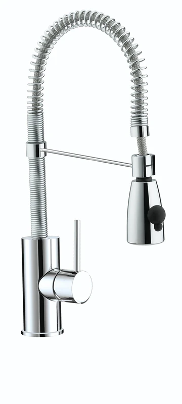 Bristan TG SNK C Target Professional Kitchen Sink Mixer Tap with Pull Out Hose, Chrome
