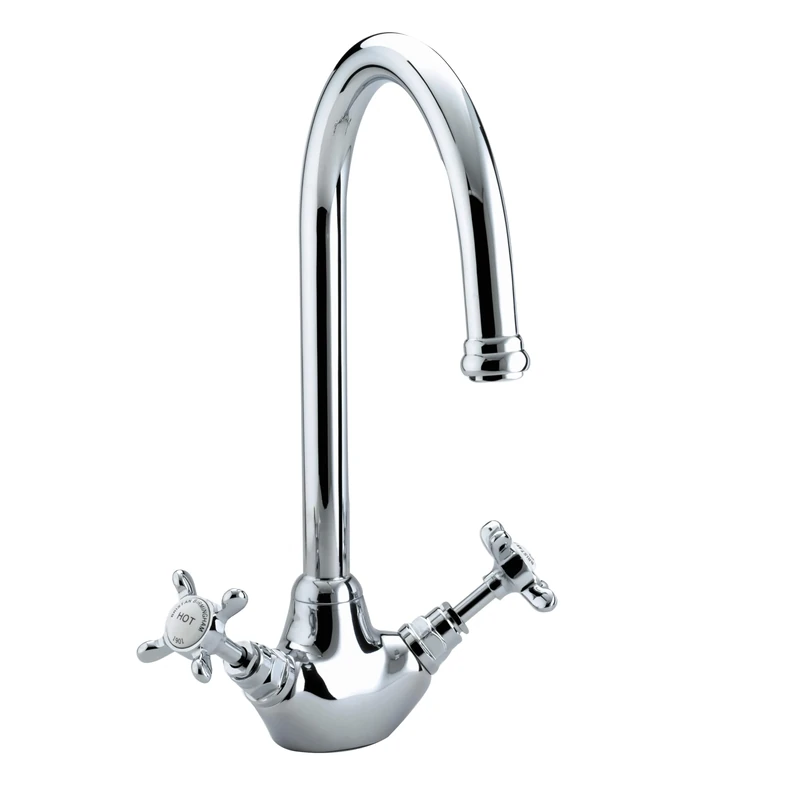 Bristan N SNK EF C 1901 Easyfit Kitchen Sink Mixer Tap with Swivel Spout, Chrome