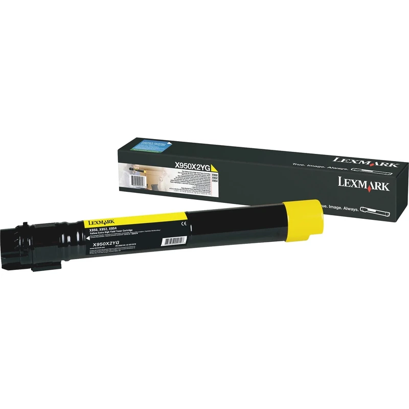 Lexmark X950X2YG Laser Toner for X950 - Yellow