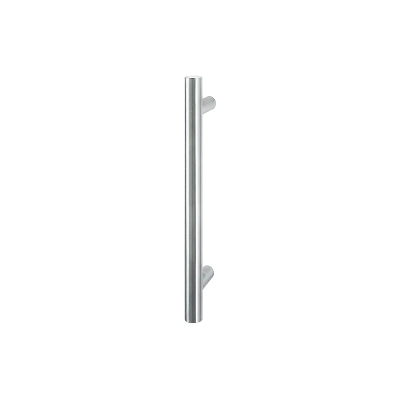 Hoppe E5011 Stainless Steel Matt, Design: Straight, Rod Handle Shock House Door Pull Handle, 2010632