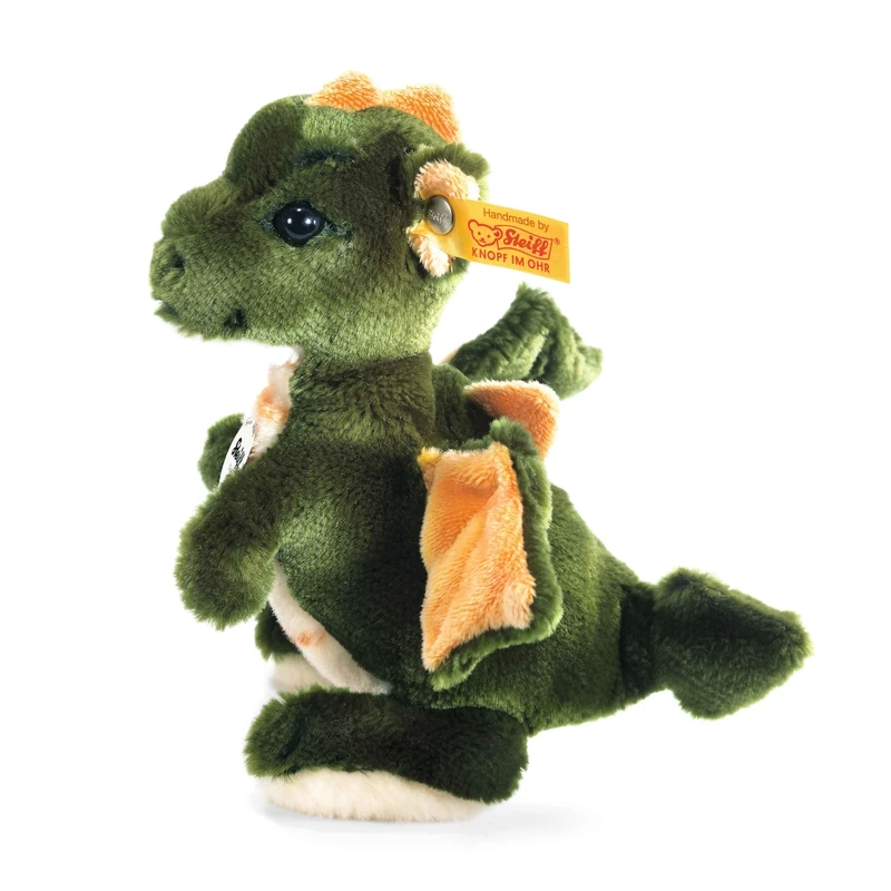 Steiff 17cm Raudi Dragon Boy (Green), Treetop