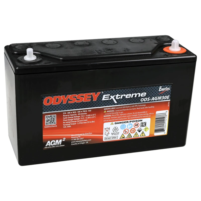 Odyssey PC950 (ER30) Extreme Racing Battery