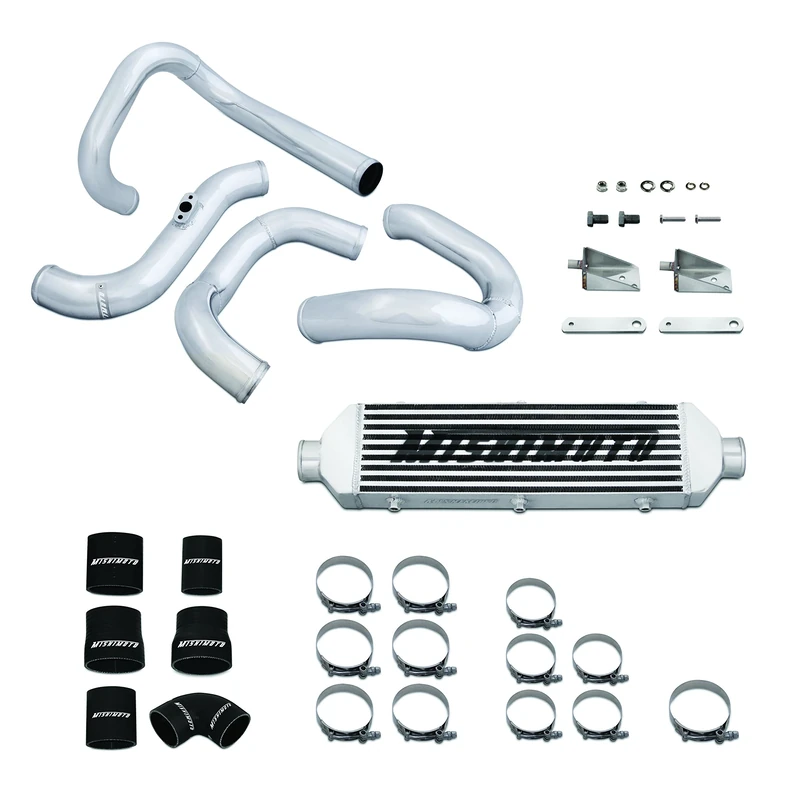 Mishimoto MMINT-GEN4-10SL Performance Intercooler Kit Compatible With Hyundai Genesis Coupe 2010-2015 Silver