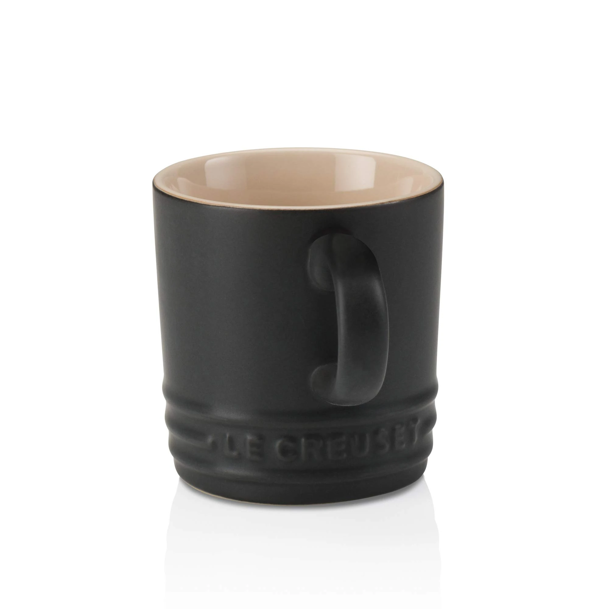 LE CREUSET Stoneware Espresso Mug, 100 ml - Satin Black
