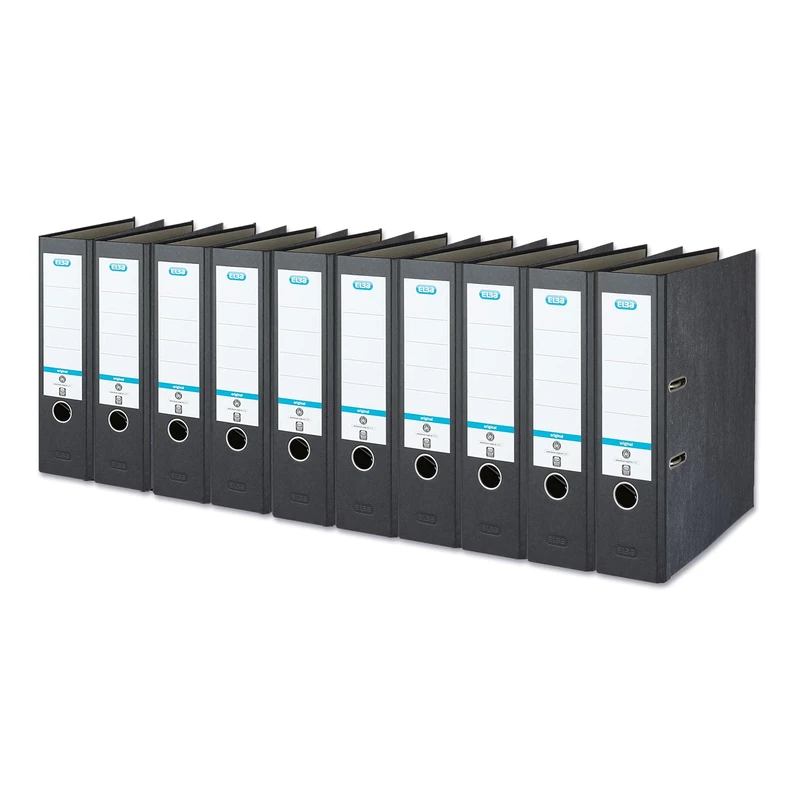 Elba Rado Lever Arch File A4 Cloud Paper Slotted Cover 80mm Spine Ref B1042809 [Pack 10]